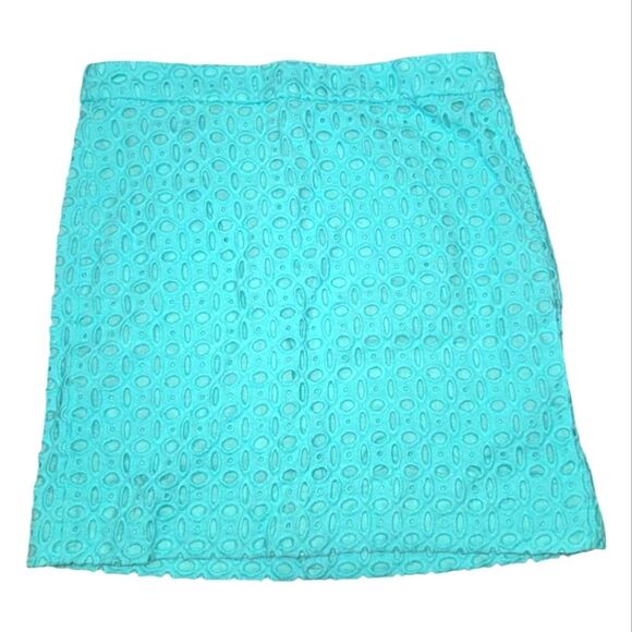 J. Crew Crochet Lace Mini Skirt - Picture 1 of 7